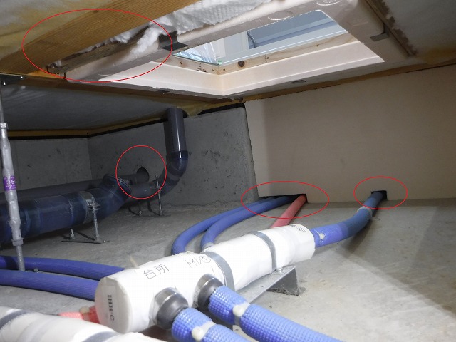 住宅診断を実施する事で建物の不具合が！