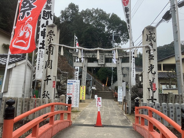 旭山神社へ18回目の朔日参りです!