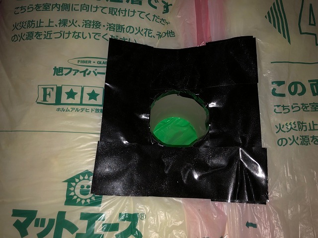 エアコン用スリーブ配管も先に設置しませんか?