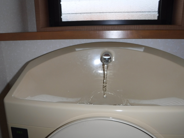 2階トイレ給水量に問題無し