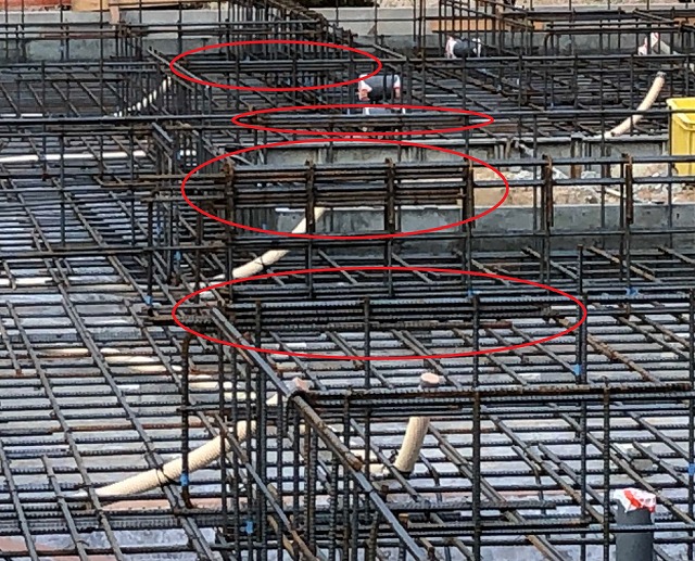住宅用ユニット鉄筋はすき間不足に要注意!