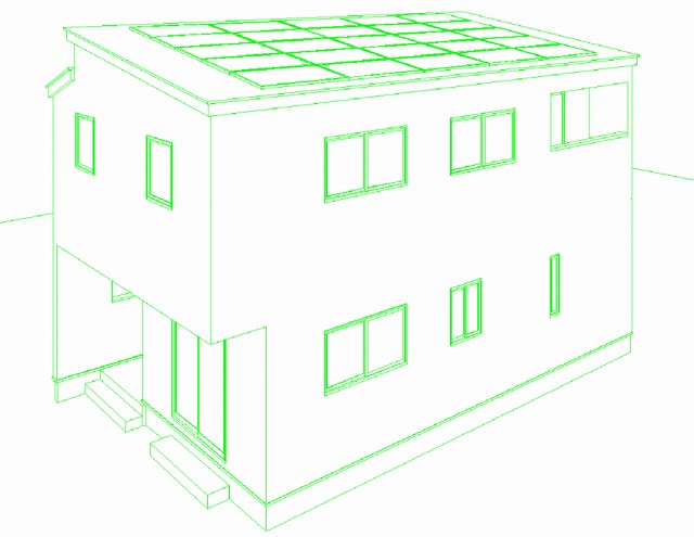 ２階跳ね出しプランは直下率が取りにくい！