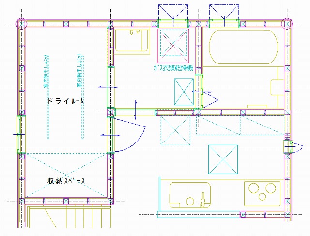 室内に洗濯物干しスペースを確保しませんか?